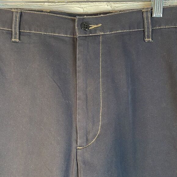 Dockers Mens Shorts, Navy Blue Utility Shorts, size 36 Men’s Shorts, Flat Front - Picture 2 of 6